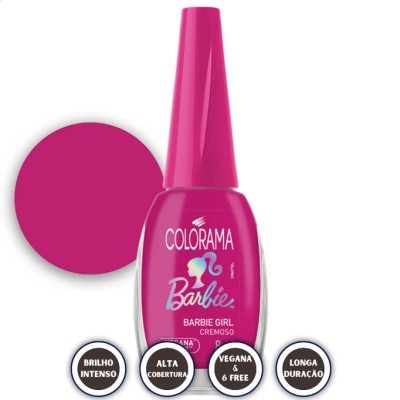 Kit&#x20;Esmalte&#x20;Colorama&#x20;Barbie&#x20;Cole&#x00E7;&#x00E3;o&#x20;Completa&#x20;6&#x20;Cores