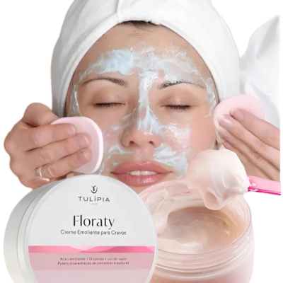 Creme&#x20;Emoliente&#x20;para&#x20;Cravos&#x20;Floraty&#x20;&#x2013;&#x20;200g&#x20;Tulipia