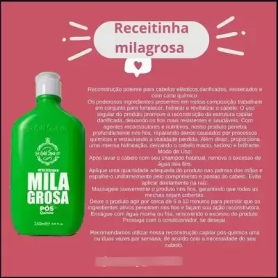 Kit&#x20;Progressiva&#x20;Fioterapia&#x20;Shampoo&#x20;&#x2B;progressiva&#x20;&#x2B;&#x20;Milagrosa&#x20;P&#x00F3;s&#x20;Qu&#x00ED;mica