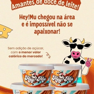 Hey&#x21;Mu&#x20;Doce&#x20;de&#x20;Leite&#x20;Zero&#x20;A&#x00E7;&#x00FA;car&#x20;&#x2013;&#x20;250g