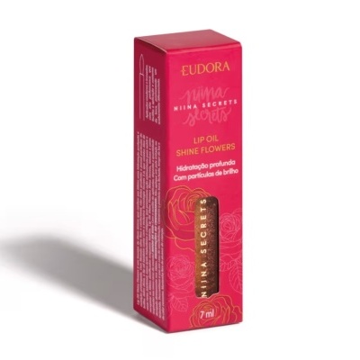 Lip&#x20;Oil&#x20;Shine&#x20;Flowers&#x20;Rosa&#x20;Silvestre&#x20;Niina&#x20;Secrets&#x20;7ml