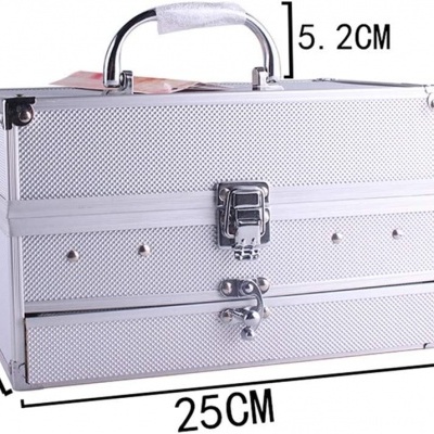 Maleta&#x20;de&#x20;Maquilhagem&#x20;Profissional&#x20;com&#x20;Paleta&#x20;de&#x20;132&#x20;Cores