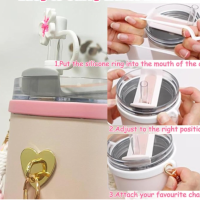 Kit&#x20;de&#x20;Acess&#x00F3;rios&#x20;para&#x20;Canecas&#x20;Stanley&#x20;Rosa,&#x20;Decora&#x00E7;&#x00E3;o&#x20;para&#x20;Copos&#x20;Stanley&#x20;&#x2705;PRONTA&#x20;ENTREGA