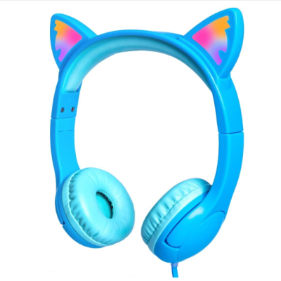 Auriculares&#x20;Orelha&#x20;de&#x20;Gato&#x20;para&#x20;Crian&#x00E7;as&#x20;LED
