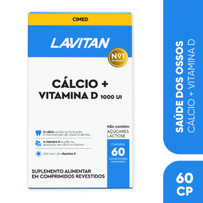 Lavitan&#x20;C&#x00E1;lcio&#x20;&#x2B;&#x20;Vitamina&#x20;D&#x20;1.000&#x20;UI&#x20;60&#x20;comp