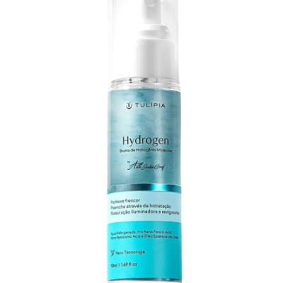 Frasco plástico spray Hydrogen Bruma de Hidrogénio Molecular Tulípia 50 ml