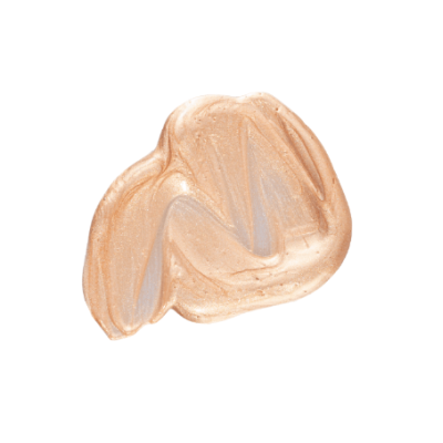 Amálgama creme dourado claro brilhante