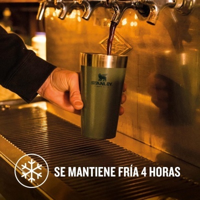 STANLEY&#x20;Classic&#x20;Stay-Chill&#x20;&#x2013;&#x20;Pinta&#x20;de&#x20;Cerveja&#x20;T&#x00E9;rmica&#x20;473&#x20;ml&#x20;&#x28;Verde&#x29;&#x2705;PRONTA&#x20;ENTREGA