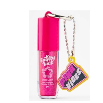 Gloss&#x20;Labial&#x20;Emilly&#x20;Vick&#x20;&#x2013;&#x20;Pink&#x20;Vibes&#x2705;PRONTA&#x20;ENTREGA