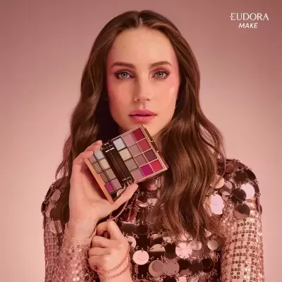 Palleta&#x20;Multi&#x20;Clutch&#x20;Metals&#x20;Ros&#x00E9;&#x20;Eudora&#x20;Niina&#x20;Secrets