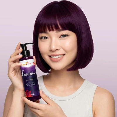 Beleza&#x20;Ruiva&#x20;&#x2013;&#x20;Tonalizante&#x20;Fasc&#x00ED;nio&#x20;Roxo&#x20;Intenso&#x20;150&#x20;ml&#x2705;PRONTA&#x20;ENTREGA