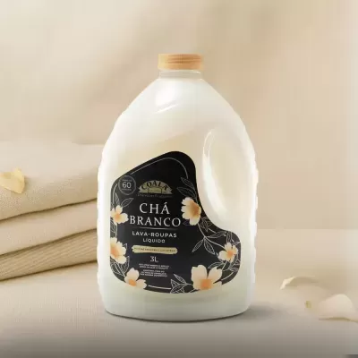 Kit&#x20;Coala&#x20;Laundry&#x20;Ch&#x00E1;&#x20;Branco&#x20;-&#x20;1&#x20;lava&#x20;Roupas&#x20;3L&#x20;&#x2B;1&#x20;Amaciante&#x20;1L