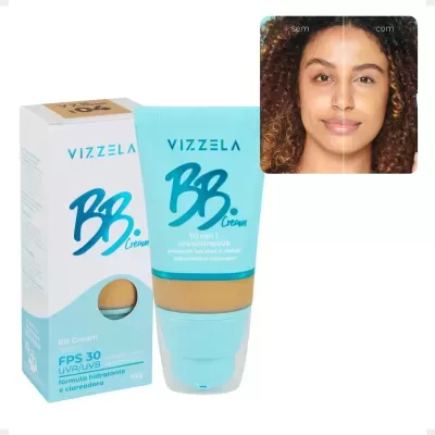 Bb&#x20;Cream&#x20;Vegano&#x20;10&#x20;Em&#x20;1&#x20;-&#x20;Cores&#x20;-&#x20;Vizzela