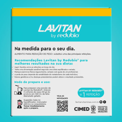 Lavitan&#x20;by&#x20;Redub&#x00ED;o&#x20;Shake&#x20;Morango&#x20;210g
