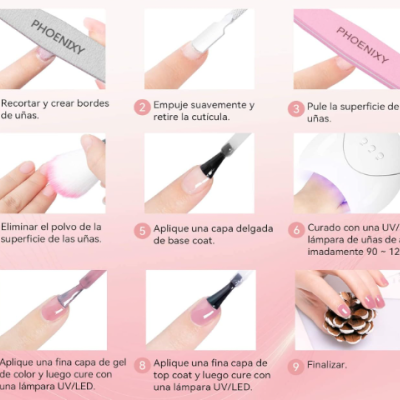 Kit&#x20;1&#x20;-&#x20;Unhas&#x20;em&#x20;Gel&#x20;Catalisador&#x20;UV&#x2F;LED&#x20;&#x2B;&#x20;12&#x20;Cores&#x20;&#x2B;&#x20;Base&#x20;&amp;&#x20;Top&#x20;Coat&#x20;&#x2705;PRONTA&#x20;ENTREGA