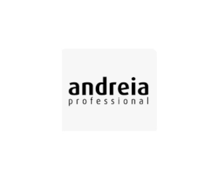 Logótipo 'andreia professional' em preto sobre fundo branco