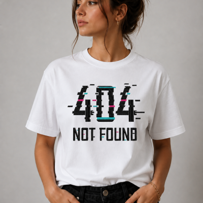 Tshirt&#x20;&quot;404&#x20;NOT&#x20;FOUND&quot;