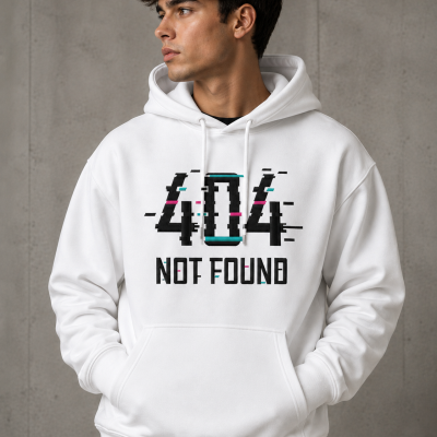 Hoodie&#x20;&quot;404&#x20;NOT&#x20;FOUND&quot;