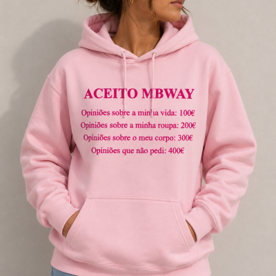 Hoodie&#x20;&quot;Aceito&#x20;MBWay&quot;
