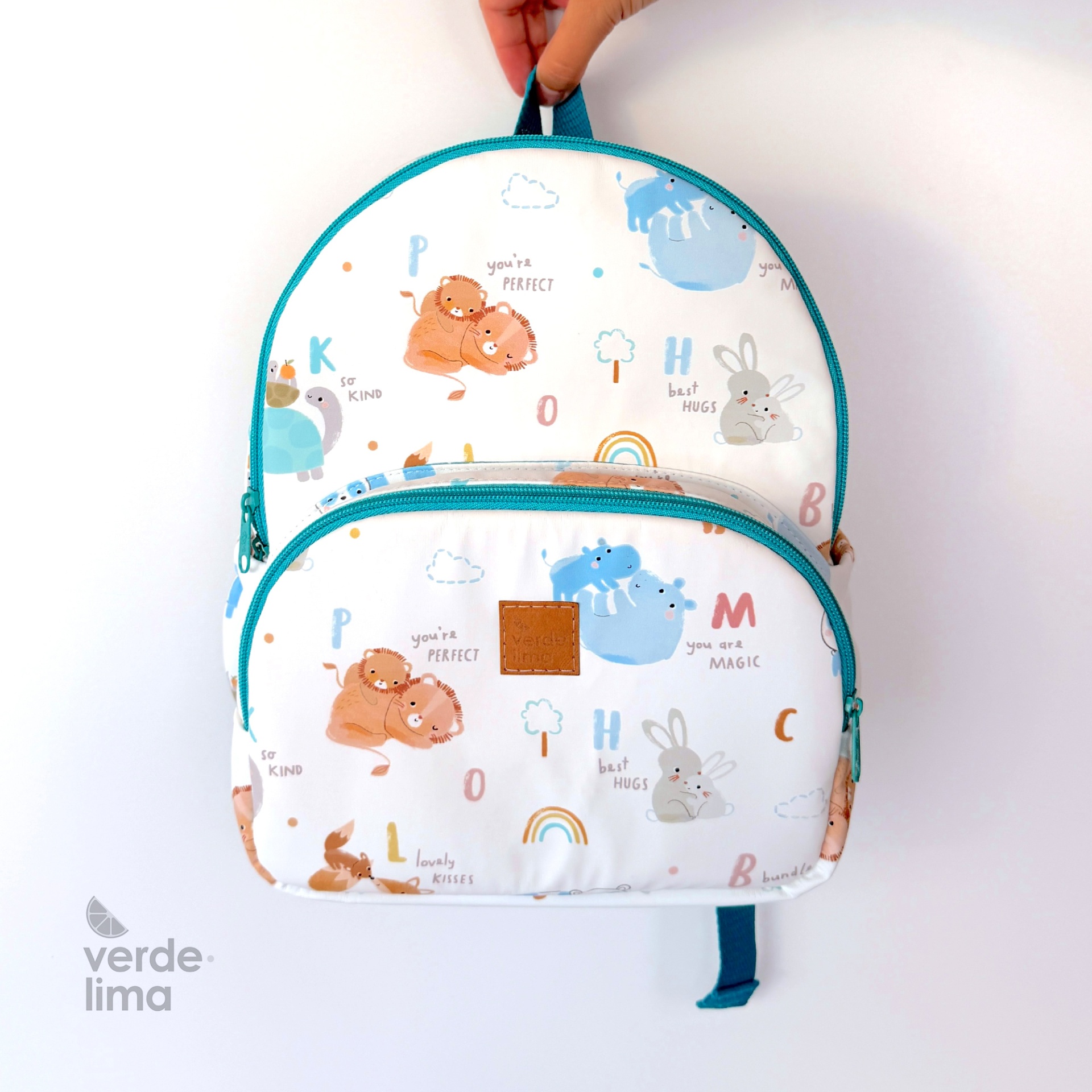Mochila infantil - Raincoat alfabeto dos animais Mochila infantil - Raincoat alfabeto dos animais