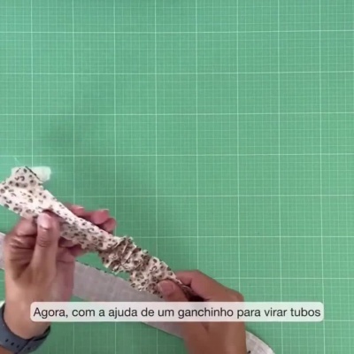 Vira tubos com gancho - Ideas