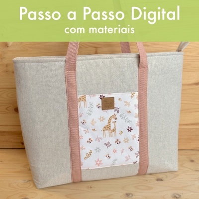 Kit com Passo a Passo - Mala de maternidade