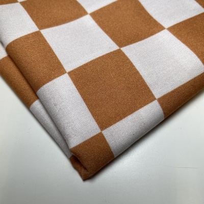 Retalho 43x150cm - Tecido de Algodão - Fruits - Xadrez