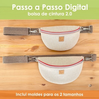 Passo a Passo digital - Bolsa de cintura 2.0