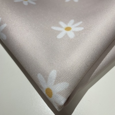 Retalho 79x170cm - Nylon Impermeável - Margaridas