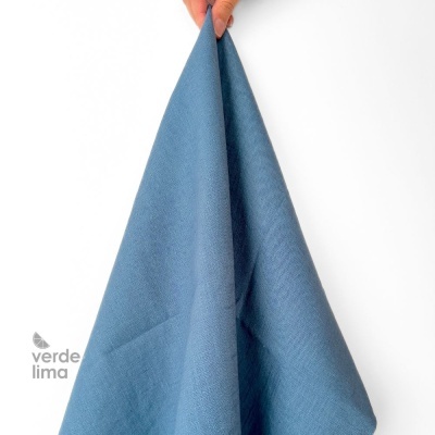 Pack de retalhos - Linho Liso - Tons azuis