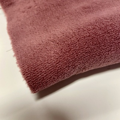 Retalho 16cm x 145cm - PELÚCIA CORALINA DUPLA FACE - Malva