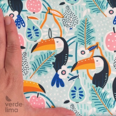 Licra estampada - Tucanos