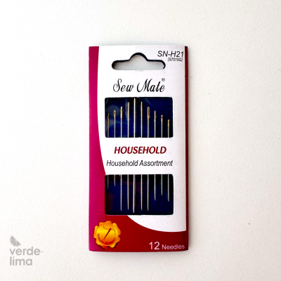 Agulhas de coser à mão