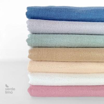 Musselina com brilho