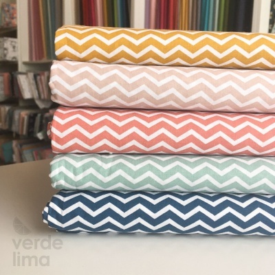 Tecido de algodão - Chevron