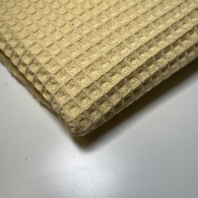 Retalho 28x150cm -TECIDO WAFFLE - BAUNILHA