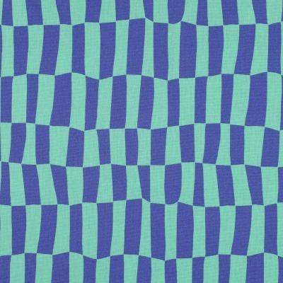 Checks Jennifer Bouron - Azul e verde menta