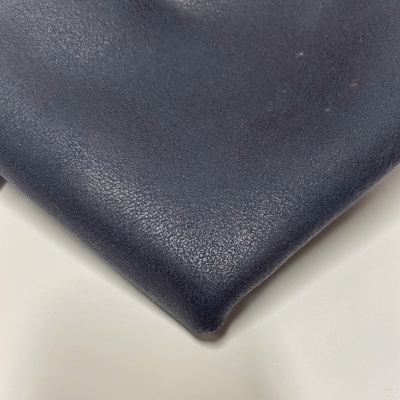 Retalho 39x140cm - COURO SINTÉTICO DUPLA FACE - Azul Marinho