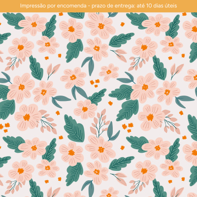 IMPRESSÃO POR ENCOMENDA - Bright Florals