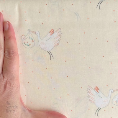 Tecido de Algodão - Birth