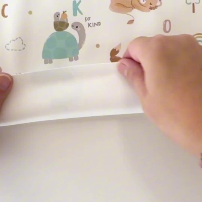 Tecido raincoat - Alfabeto dos animais