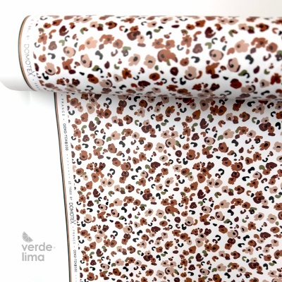 Tecido raincoat - Padrão Leopardo