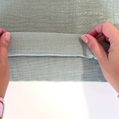 Musselina com brilho