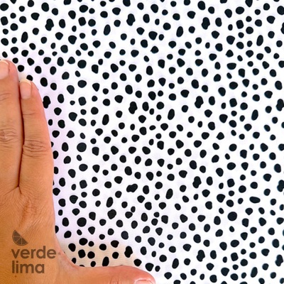 Minimate Impermeável - Pintas pretas fundo branco