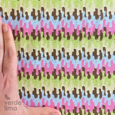 Retalho 45x150 cm Sorvetinho - Topping