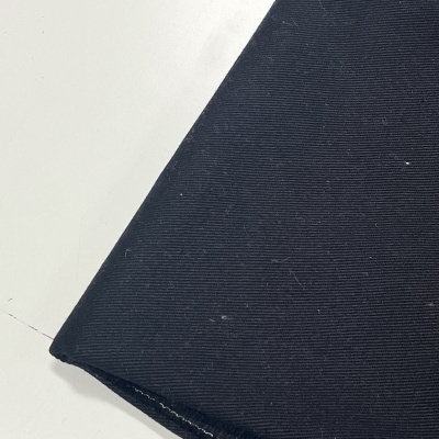 Retalho 51x150cm - Sarja de algodão - preto