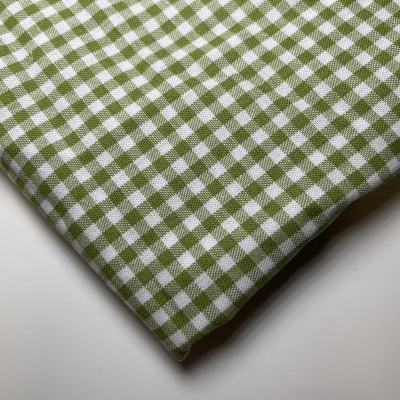 Retalho 34x140cm - Xadrez vichy mini - Verde Musgo