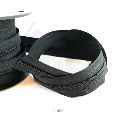 Fecho Zipper malha 3