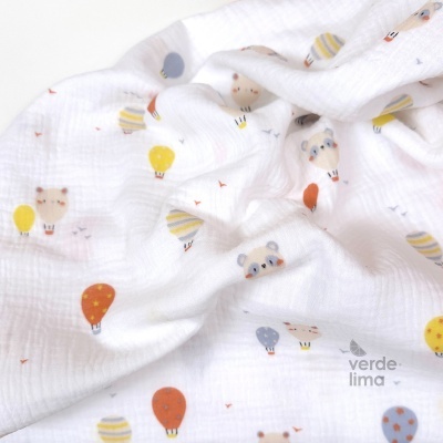 Musselina - Balões de ar quente