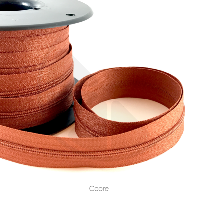 Fecho Zipper malha 3